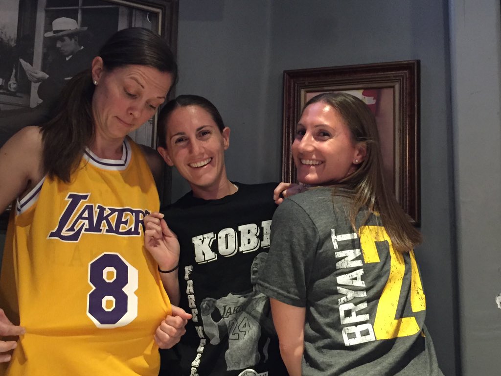 CoachLindsay25's tweet photo. Today was one of those days that leaves you speechless and doesn’t feel real. I grieve for the family members of all who were lost today. Fortunate to have been able to see one of Kobe’s last home games. #mamba #legend #somuchrespect #sosad #throwbacks https://t.co/LIfn4s3fGM