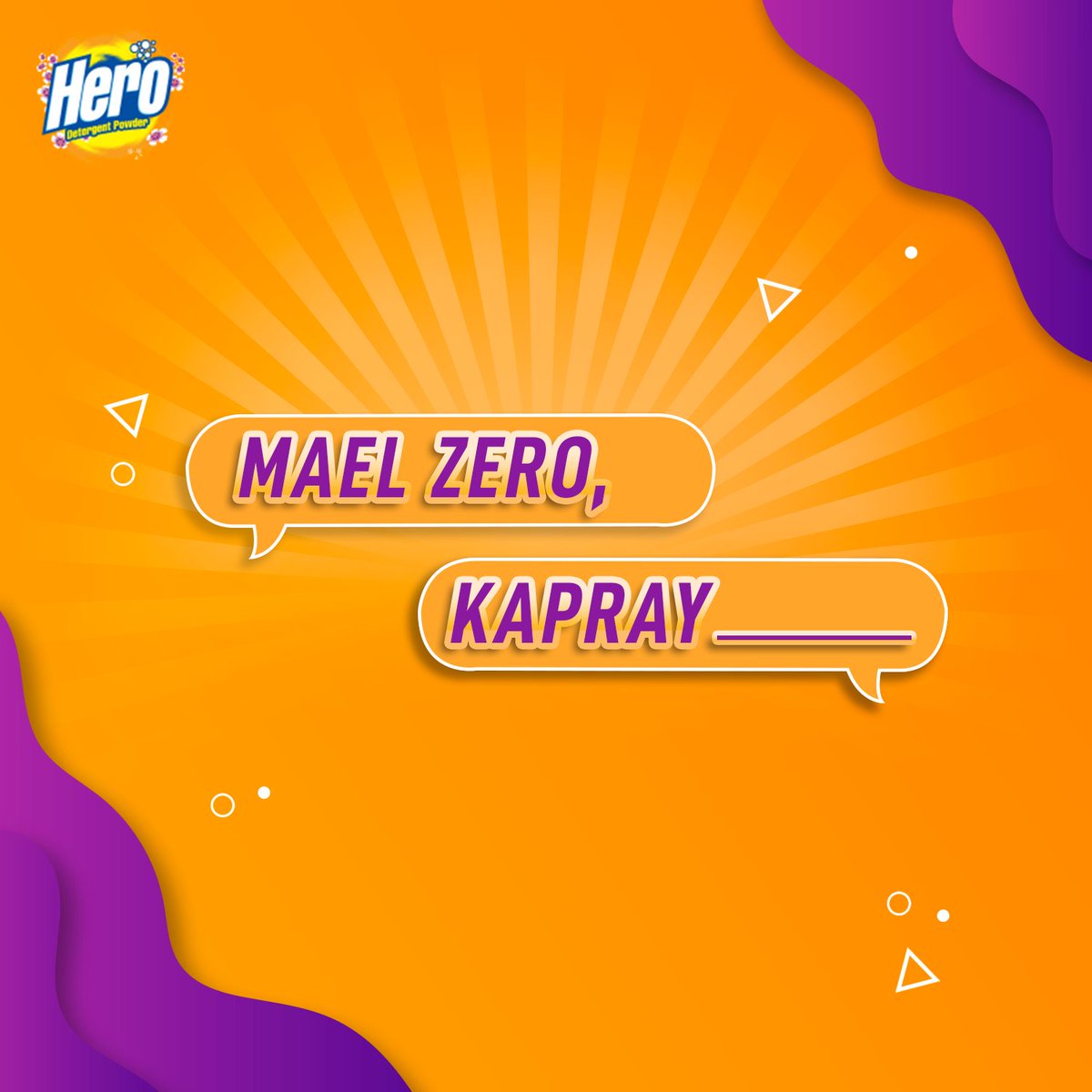 HeroDetergent's tweet photo. Fill in the blank. 

Hints: Kon karta hay apke kapron ki hifazat? Kon rakhta hay apke kapron ki mael ko zero?

Comments main batayen apna jawab. Aur mauqa payen giveaway jeetnay ka! 

#HeroFan
#HeroHarGharKa https://t.co/lEzn3z8vMH