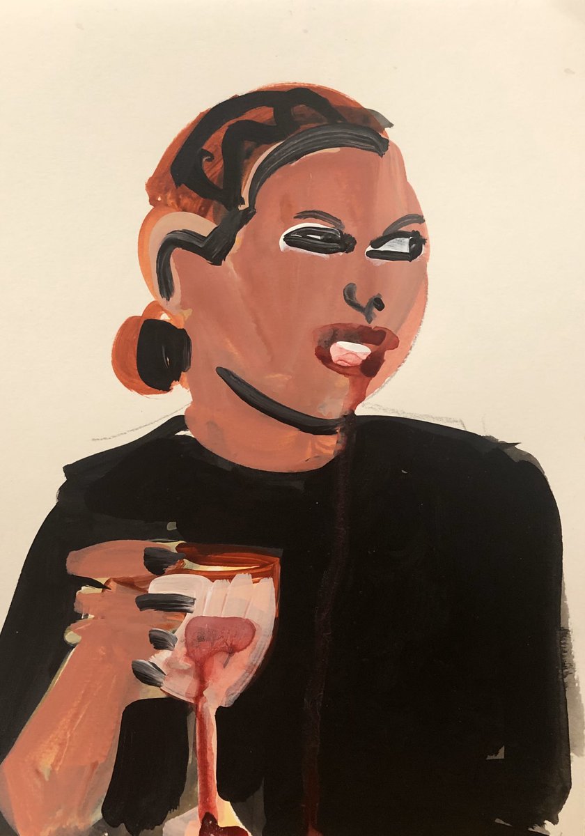 At the London Art Fair #watercolour #worksonpaper #drawing #figures  <a href="/LondonArtFair/">London Art Fair</a>