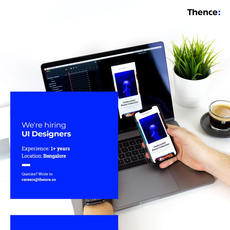 thenceco's tweet photo. Join the Pioneer in User Experience!

Apply through: https://t.co/X5IiIIAdKq

#designstudio#designagency #uiuxdesign #immediatejoiners #bangalorehiring https://t.co/63p1euzXNt