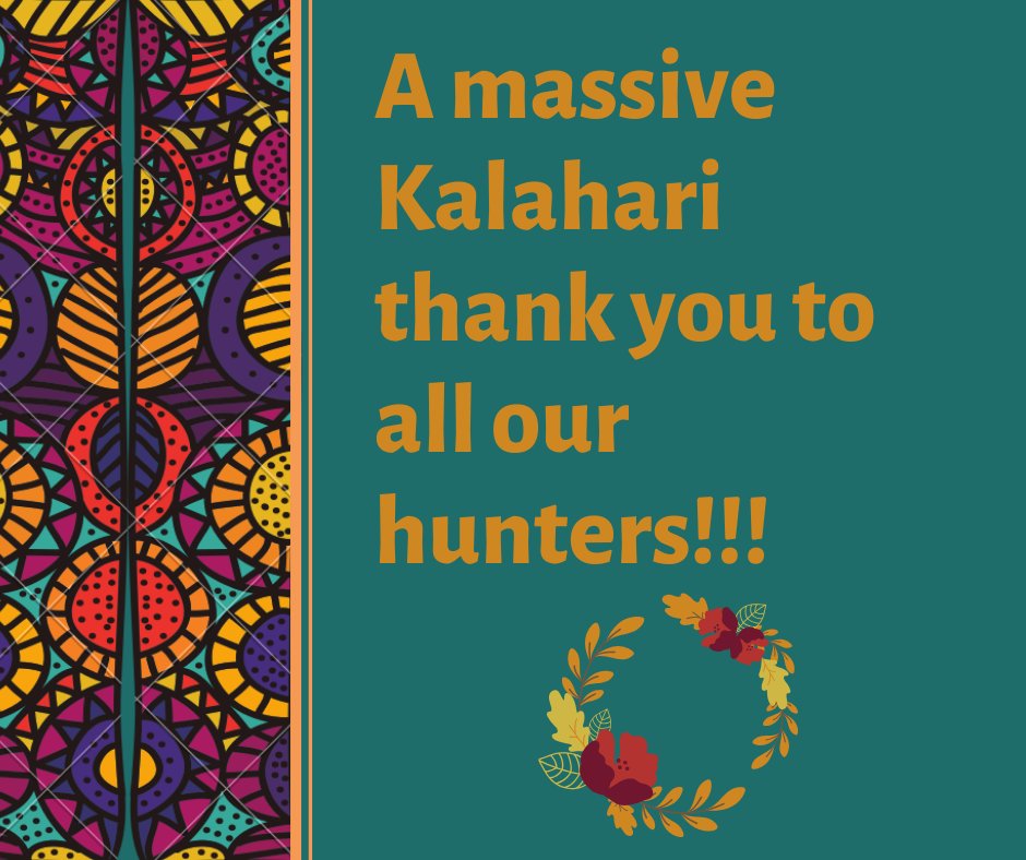 vphakathi's tweet photo. What an INCREDIBLE time!!! Hayiboh!!! The #KalahariBookHunt was LIT!!! SIYABONGA to all the Hunters!!!

We moved over 70 books izolo.
From our shelf to yours. Siyabonga.

Congratulations to the winners.

See you at the next one.

#KalahariBooks
#20KBooksChallenge
#BookstoreOwner https://t.co/u0XgEB6d7w