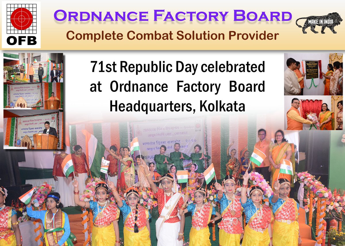 71st Republic Day at OFB
