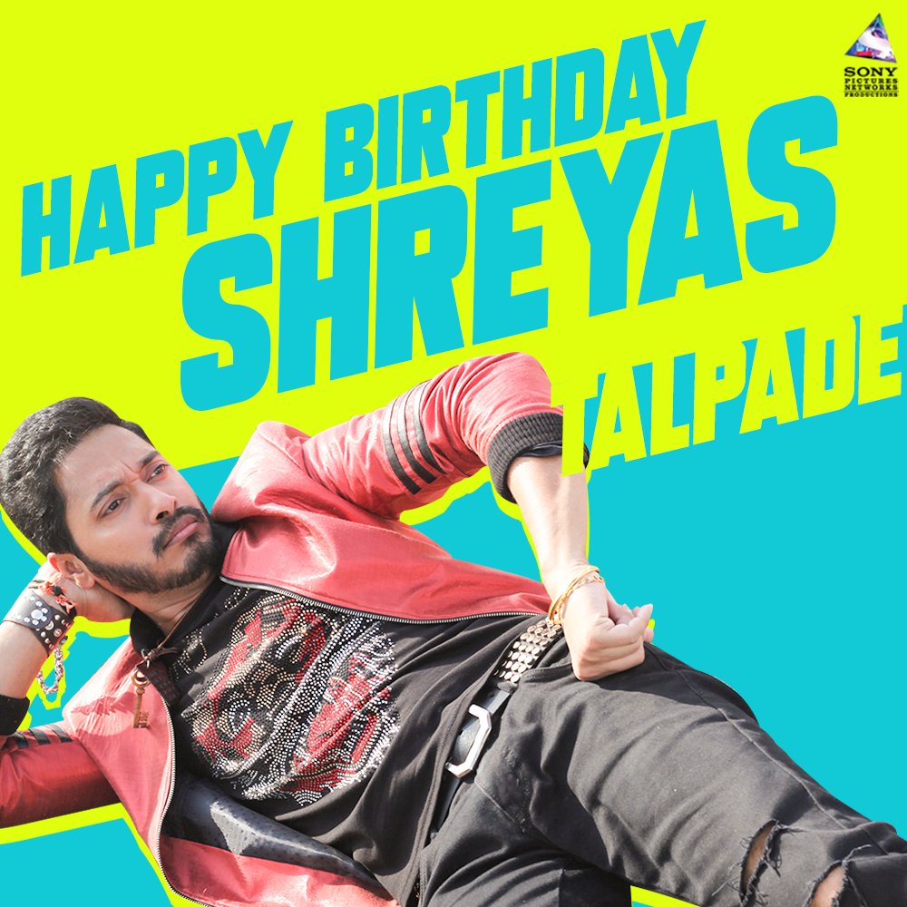 Wishing the OG \Poster Boy\ Shreyas Talpade a very happy birthday.    