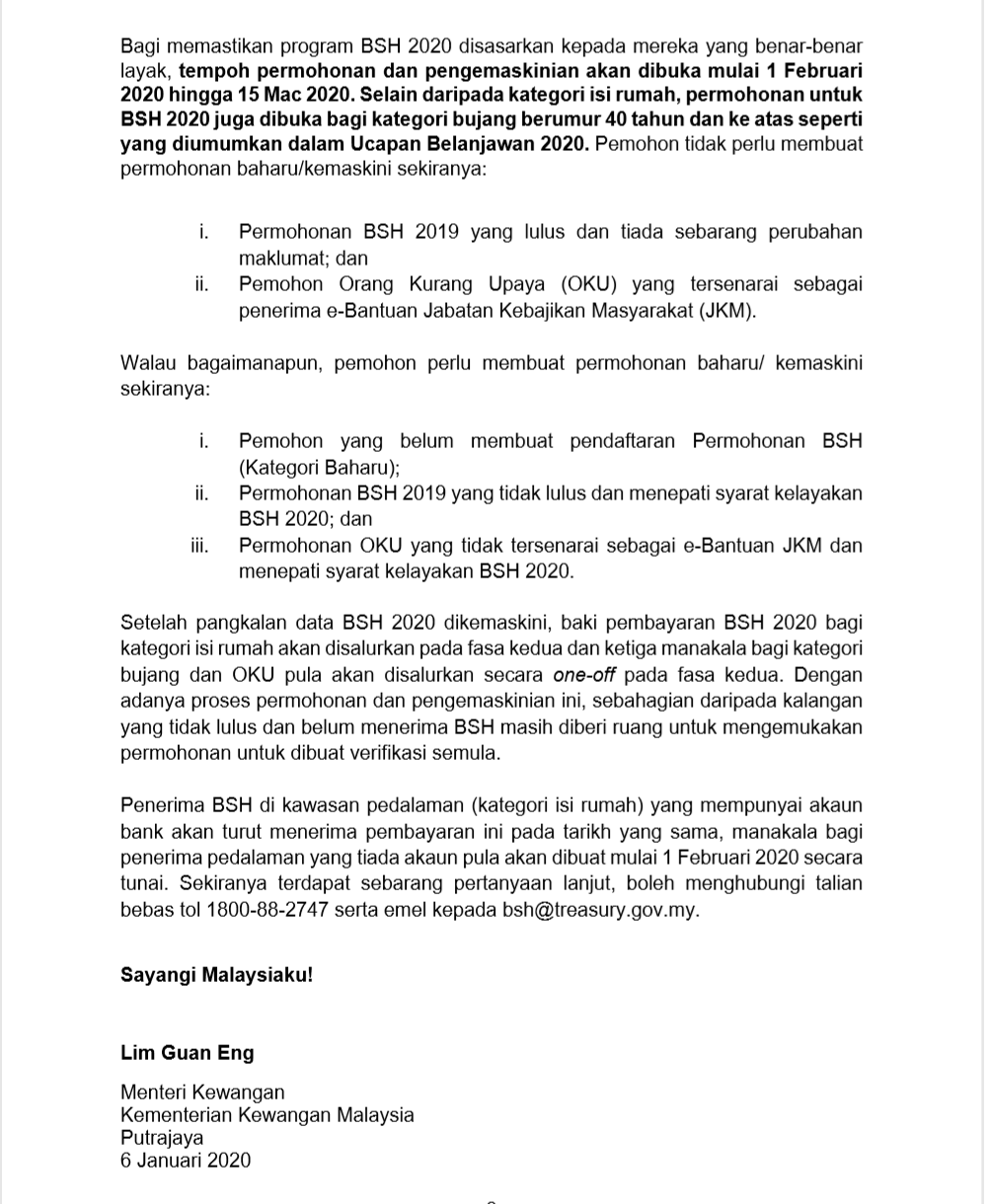 Pi Sadongjaya On Twitter Makluman Bsh2020