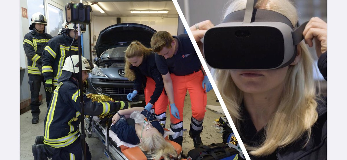 DRK_KV_Herford's tweet photo. Kann #Digitalisierung ansteckend sein? - Erlebe ein begeistertes Haupt- und #Ehrenamt im #DRK  mit @AusbildungmitVR auf der @learntec_news in Karlsruhe Halle 2 Stand J36. @DRK_KV_Herford @Digital_im_DRK @drklvwl @ZiviZ_de @doppeltspitze @RTW_Simulator https://t.co/MmrKaaSyMr