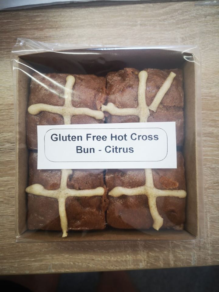 AllergenSa's tweet photo. The Allergen Baker is gearing up for Easter with hot cross buns 🐰 We are testing different variants like cranberry, citrus, choc chip and coconut. Yum! We would love your feedback on the packaging. What can we improve on? #Easter #hotcrossbuns #Capetown #SouthAfrica #glutenfree https://t.co/qUc5M7Uc9W