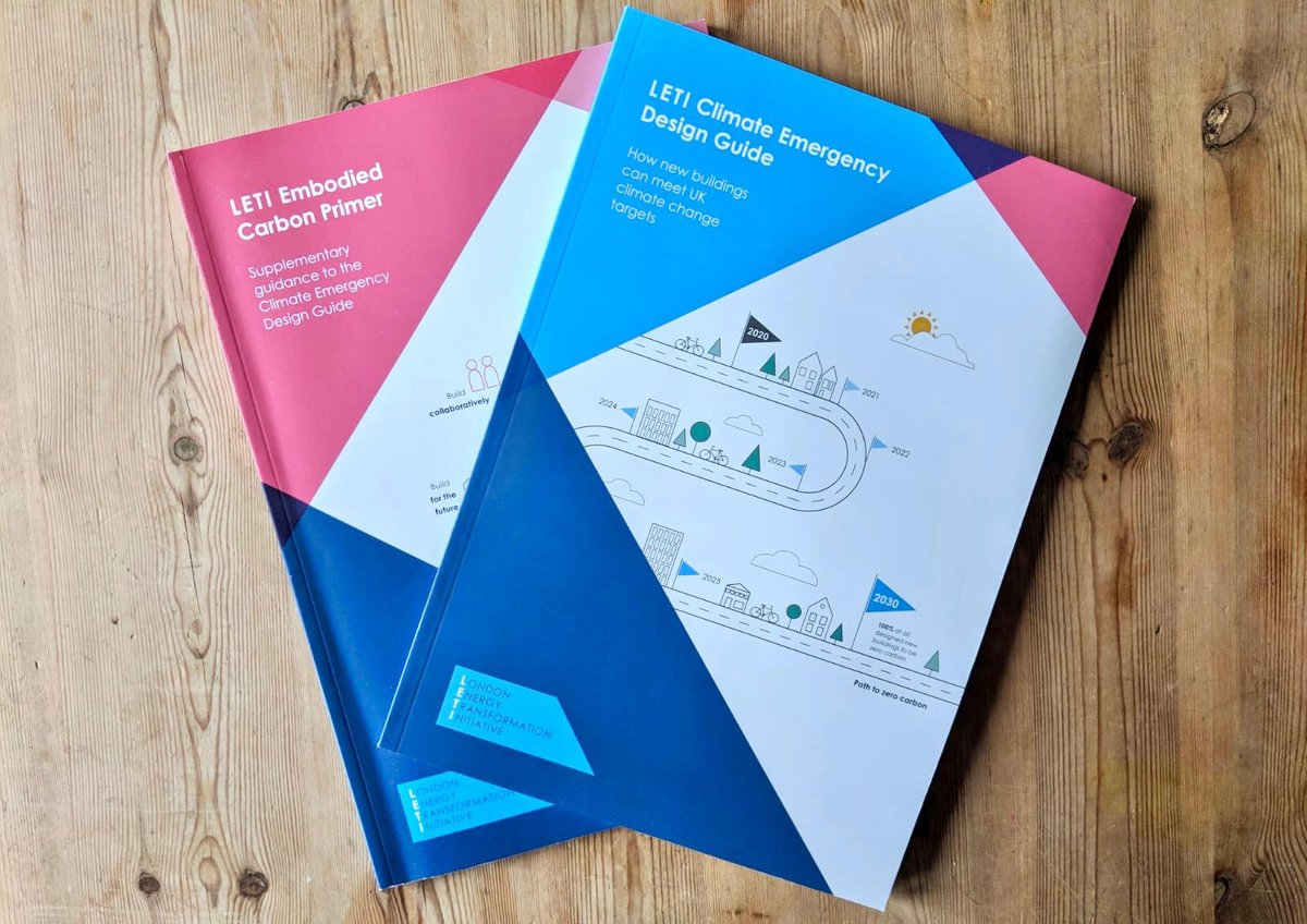 Our Climate Emergency Design Guide and Embodied Carbon Primer are now available to download at leti.london/cedg!! A huge thanks to the 100+ volunteers have come together to produce this guidance.

Rather than less bad, let's make 2020 the start of 'good'  #BuildNetZero