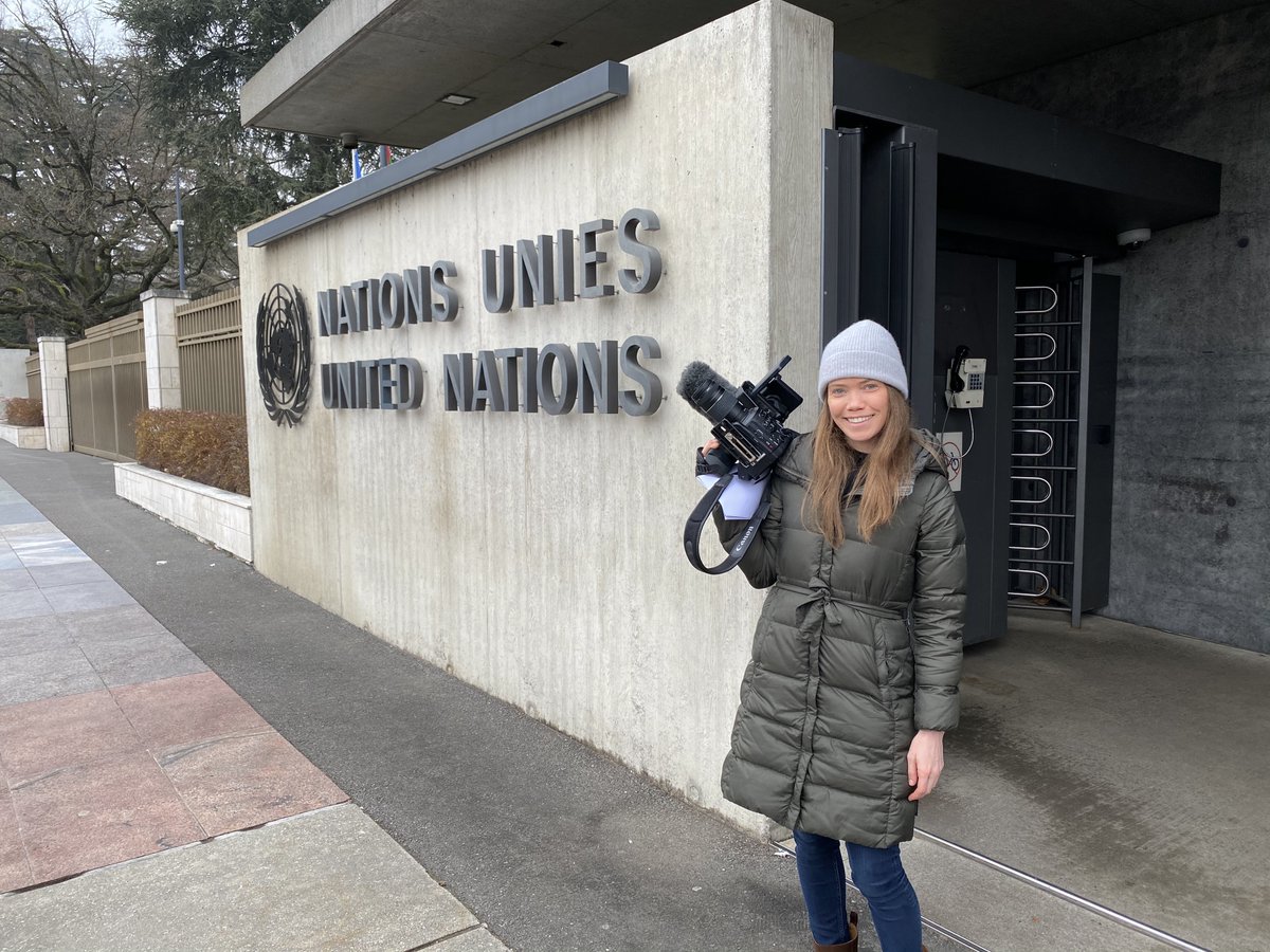 DreamsofDaraa's tweet photo. Our Director/Producer @ReillyDowd is back at the UN in #Geneva for some pickup shots after a great visit with the Office of the High Commissioner of Human Rights. Stay tuned!  https://t.co/y8gbdXuLqj #documentary https://t.co/BmHhPZT1uR