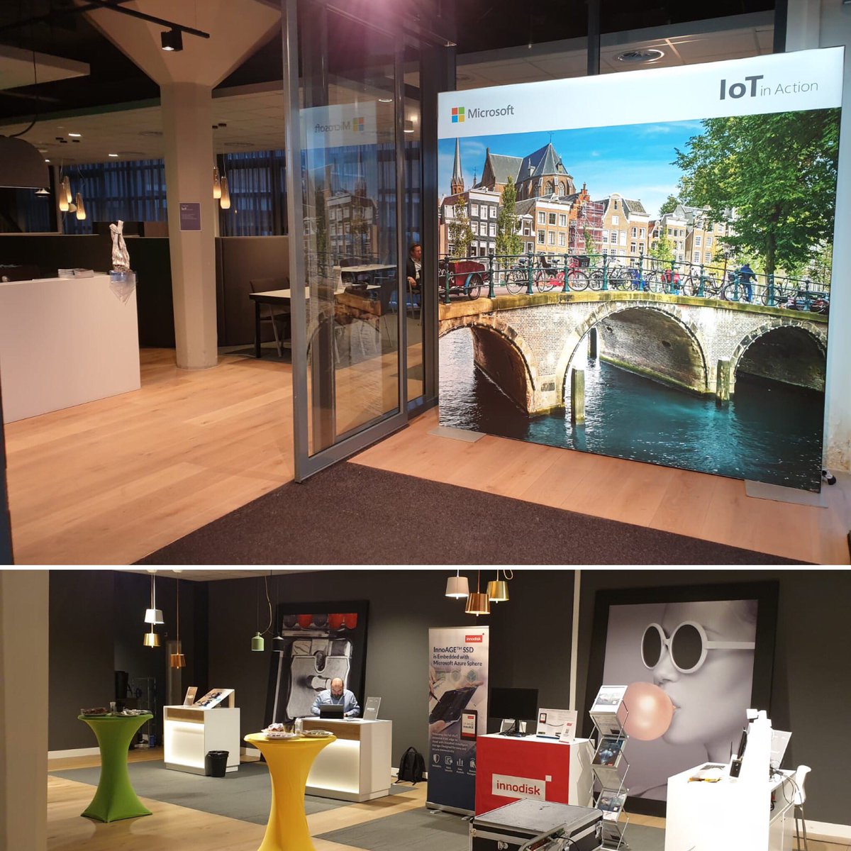 MSIoTDevs's tweet photo. Doors will be opening soon at #IoTinActionMS Amsterdam Smart Cities! We’re looking forward to welcoming you today! #IoT #slimmesteden https://t.co/tiW3gFeZa5
