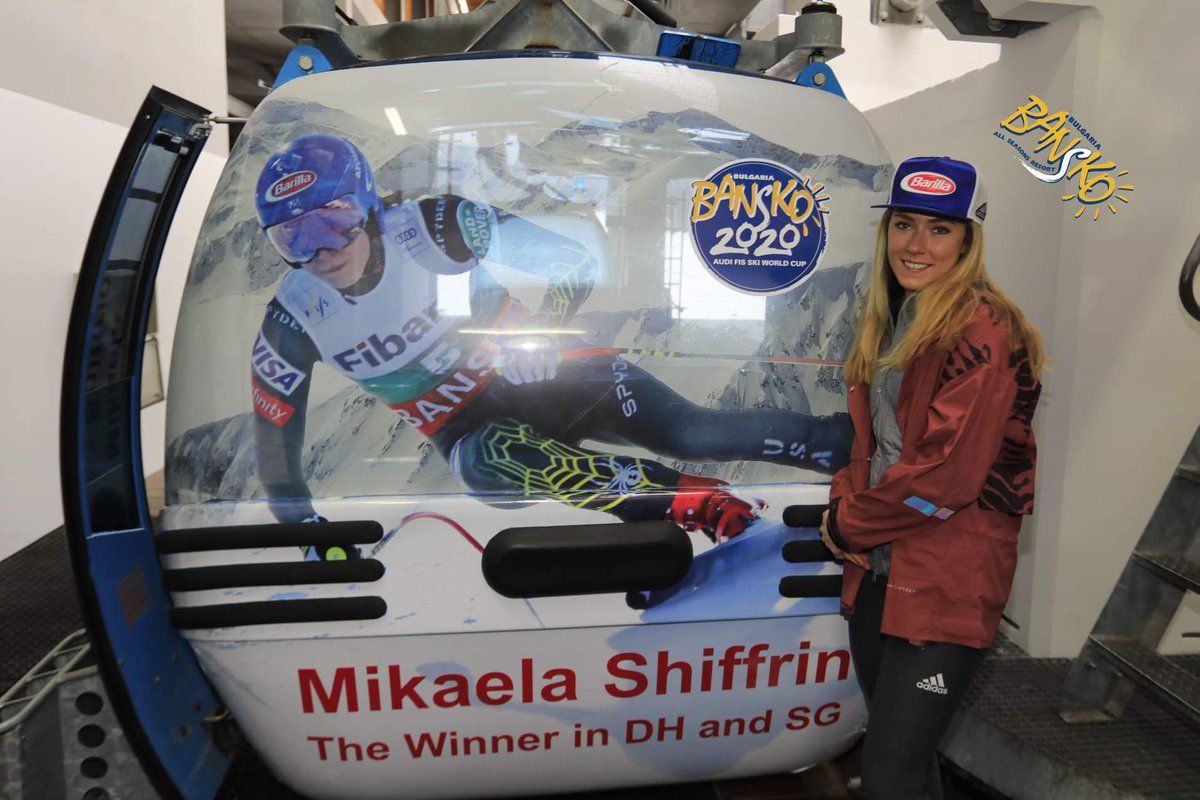 BanskoWorldCup's tweet photo. 🌟 One last surprise for @MikaelaShiffrin from Bansko. 
#BanskoWorldCup #FISAlpine #Bansko2020 https://t.co/p3Pgh42l0d