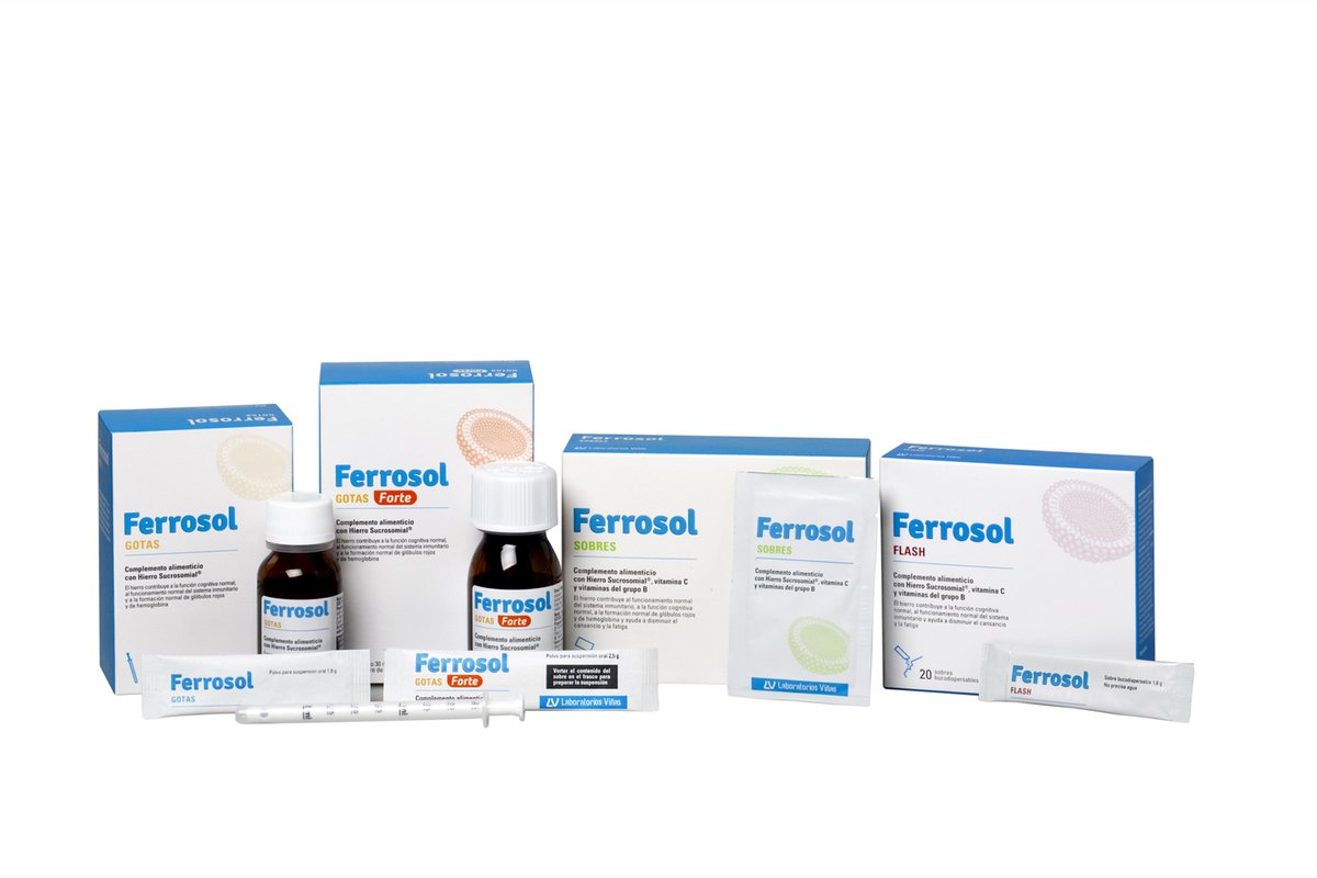 labvinas's tweet photo. Presentamos #Ferrosol, la gama de #suplementos para una salud infantil de #hierro https://t.co/XjZTdC4vVM #laboratoriosviñas https://t.co/t22Opl4oKc