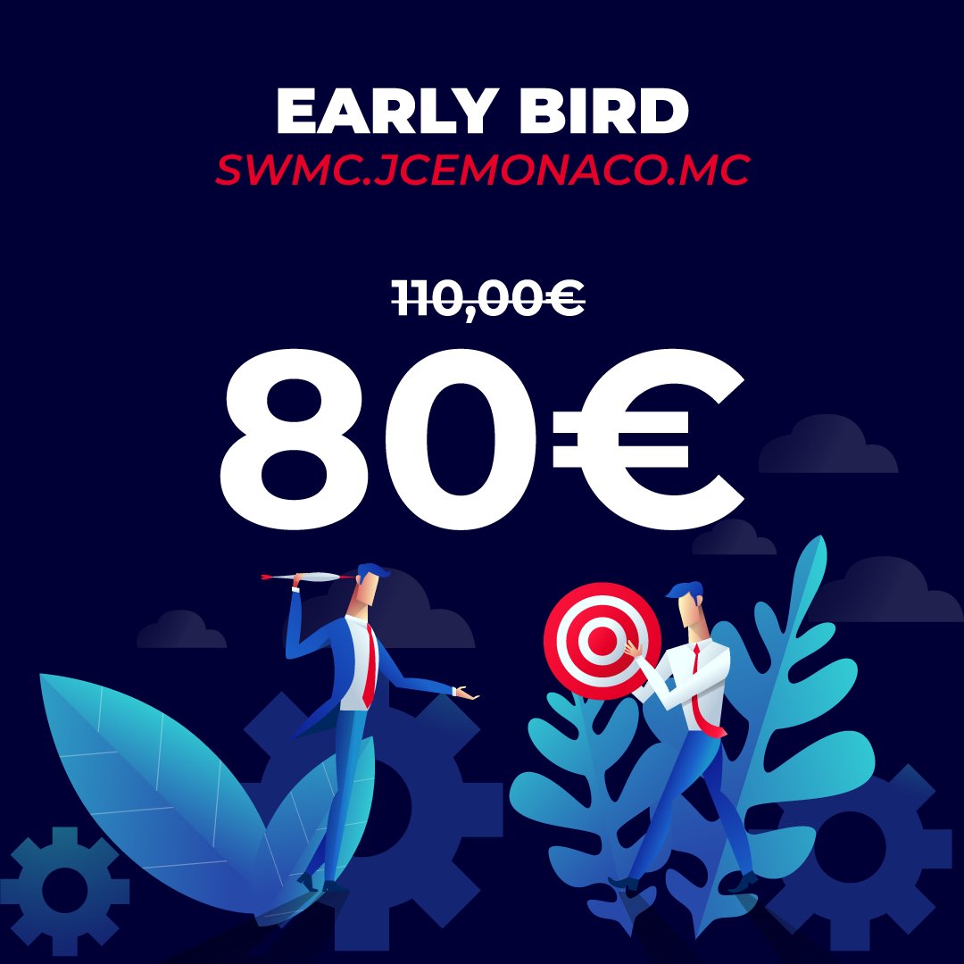 SWMonaco's tweet photo. 🚀🔥 J-4 avant la fin des tarifs early bird du @StartupWeekend #Monaco 2020 ➡ https://t.co/cuxwqNgHmn
N'attendez pas pour vous inscrire &amp; profitez d'un tarif réduit #SWMC https://t.co/wNWtOoYOyV