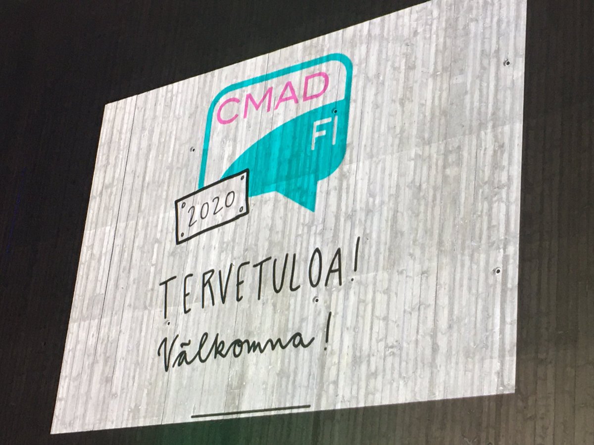 PauliinaMakela's tweet photo. Täällä ollaan 9. #cmadfi #tapahtuma @tiedekulma #Helsinki edestä 2. rivi. Tätä on odotettu, ihana nähdä kaikkia murusia! ❤️ Neuletyö esiin, silmät auki, korvat hörölle ja sitten mennään! #taskuneuloosi’ssa voi olla aina, kun on #mummu ja #yhteisömanageri ❤️ https://t.co/1l5Yl4QzQ5