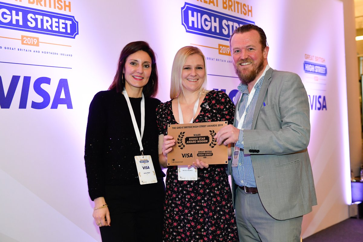 Give it up for our Rising Stars! Congratulations to Yarm, Caernarfon, Kelso and Newry. 🎉 #MYHIGHSTREET