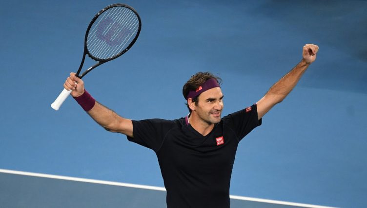 TrophyMonster's tweet photo. Congratulations to @rogerfederer who made it to the quater finals! https://t.co/uAObRl50Uc