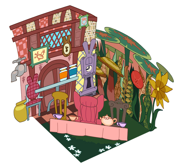 ワンダーランドの不思議な部屋のギミックすこですね っ同じ部屋で えっ てな やさのイラスト