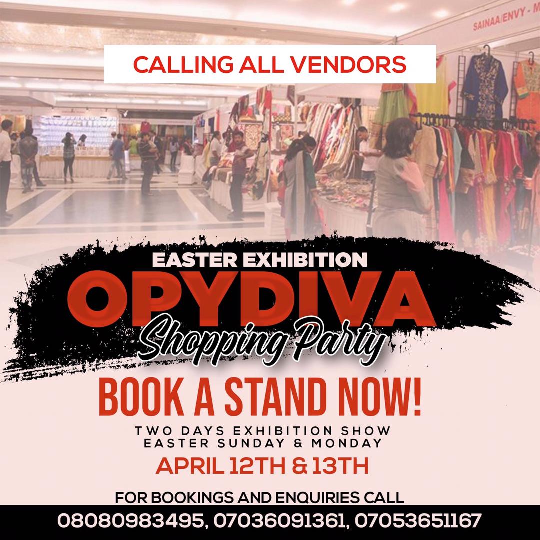 OpydivaM's tweet photo. Let's Shop and Party.Calling all vendors to book a stand now..#blessdtwitss https://t.co/q2nRkdzXHc