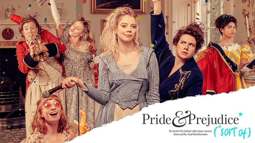 scotsuktheatre's tweet photo. #PrideAndPrejudice #sortoff continues at @lyceumtheatre until 15th February. An adaptation like no other, drawing on over 200 years of romantic pop history this is @BOTYtheatre’s unique take on Jane Austen’s beloved novel. Let the ruthless match-making begin! #WhatsOn #Edinburgh https://t.co/Ju4UWLxLo1