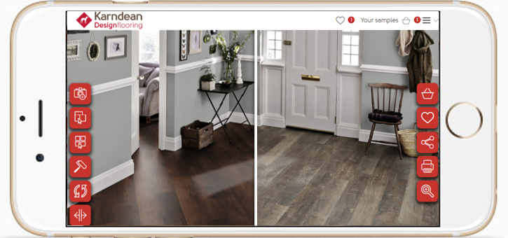 KarndeanFloors's tweet photo. Need a new floor but can't decide on a design? Try our digital Floorstyle tool to compare different colours and laying patterns. You can even upload an image of your interior to see what Karndean flooring looks like in your own home. https://t.co/71Uw8Ja6g5 #findyourfloor #lvt https://t.co/seaeeAuNDo