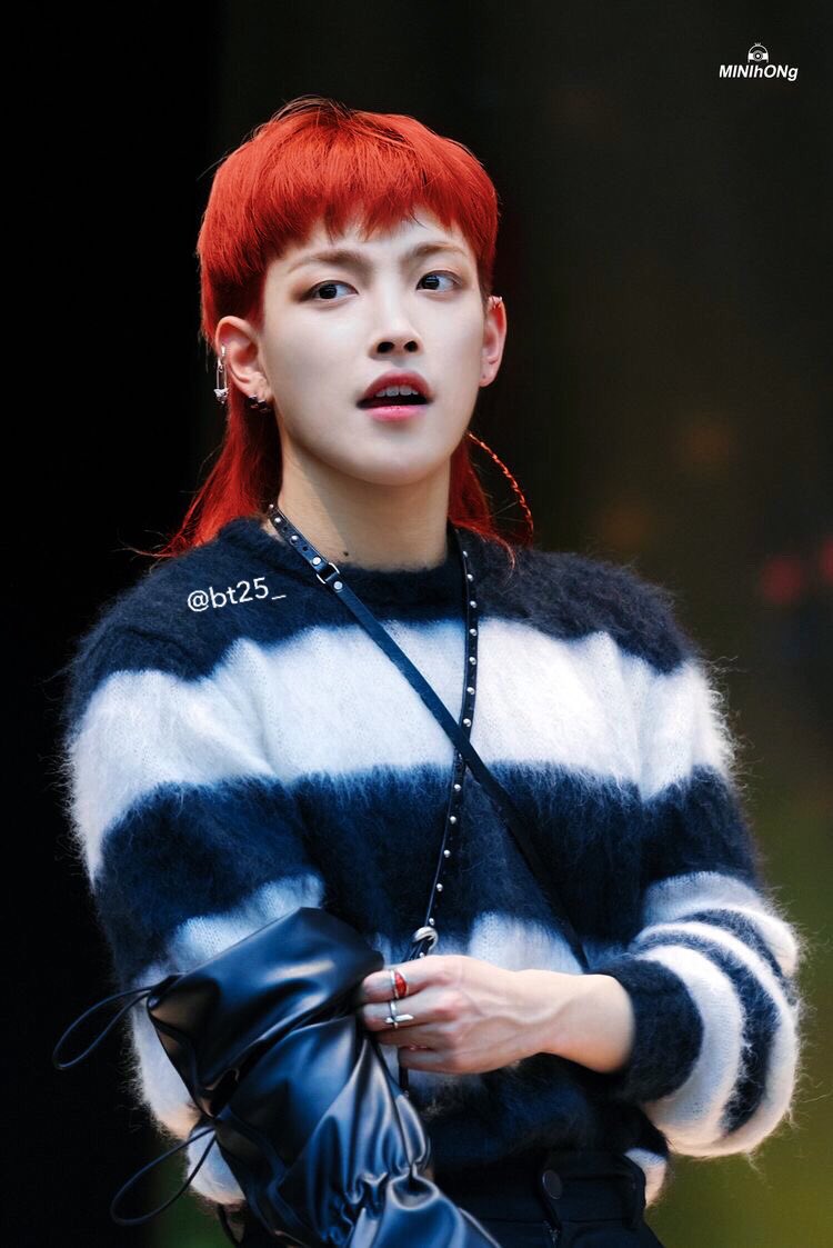 ⧖⧗ kat ⁸⁄₇ • (rest) (📌) on Twitter: "so hongjoong knew we missed his  mullet and now he knows that we (and his mom) miss his red hair red hair +  mullet?