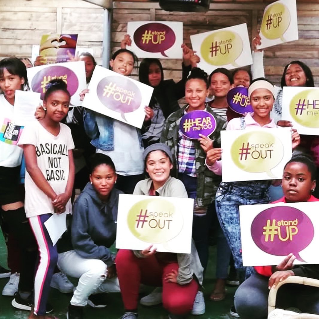 PeacejamSA's tweet photo. #YWISE : Young Women Inspiring Social Engagement is a programme run by #mentoringpeacebuilderssa and #peacejamsa, encourage young women to build strong characters that add value to their lives and that of their community #thepointsguy #peacejamhq https://t.co/ERuXM7mNZE