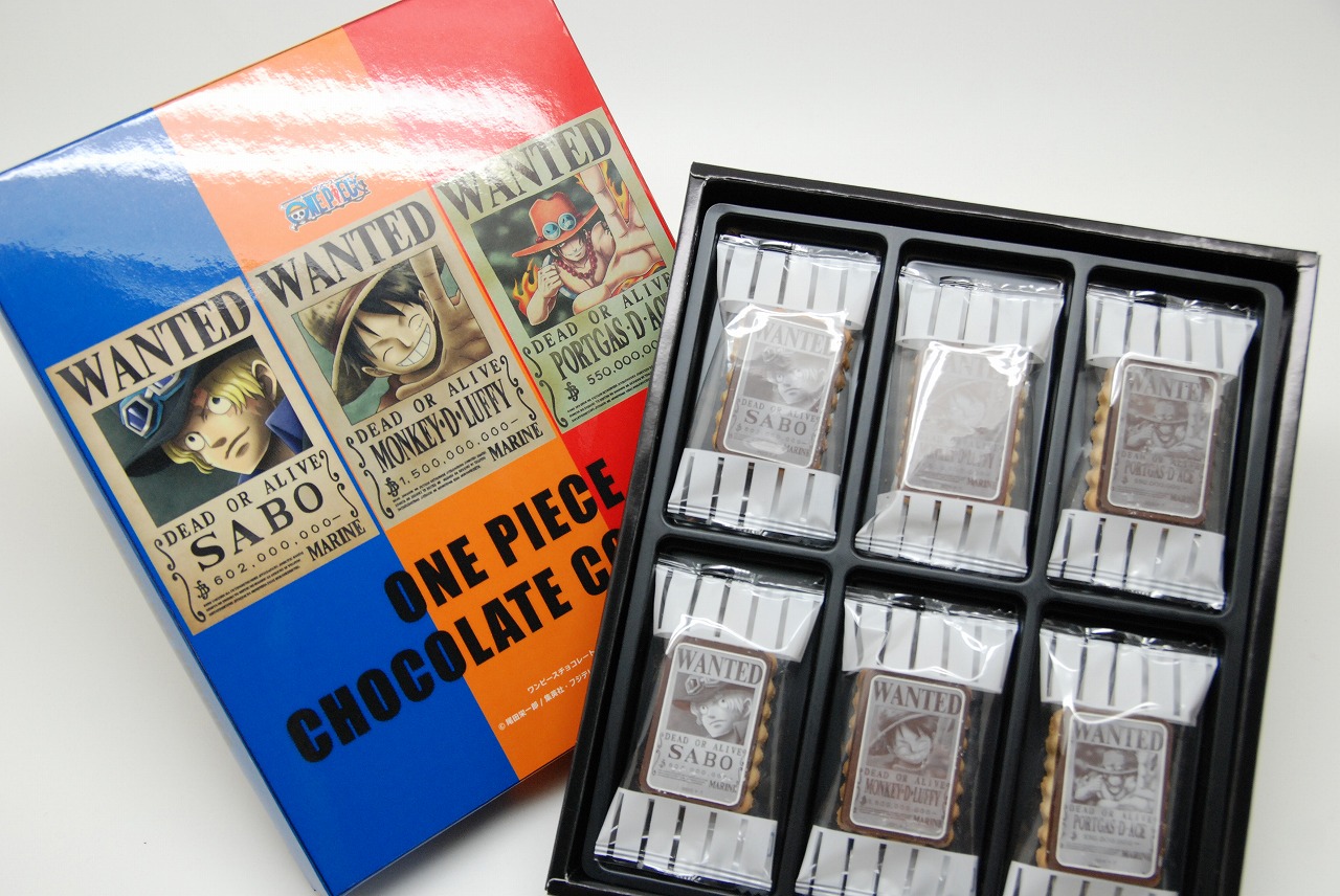 One Piece 麦わらストア公式 2月新商品情報 ワンピース クッキーチョコレート 6枚入り 価格 740円 税 2月上旬入荷予定 メーカー都合により入荷が遅れる可能性もございます 麦わらストア Onepiece T Co Yyjcnxx5uk Twitter