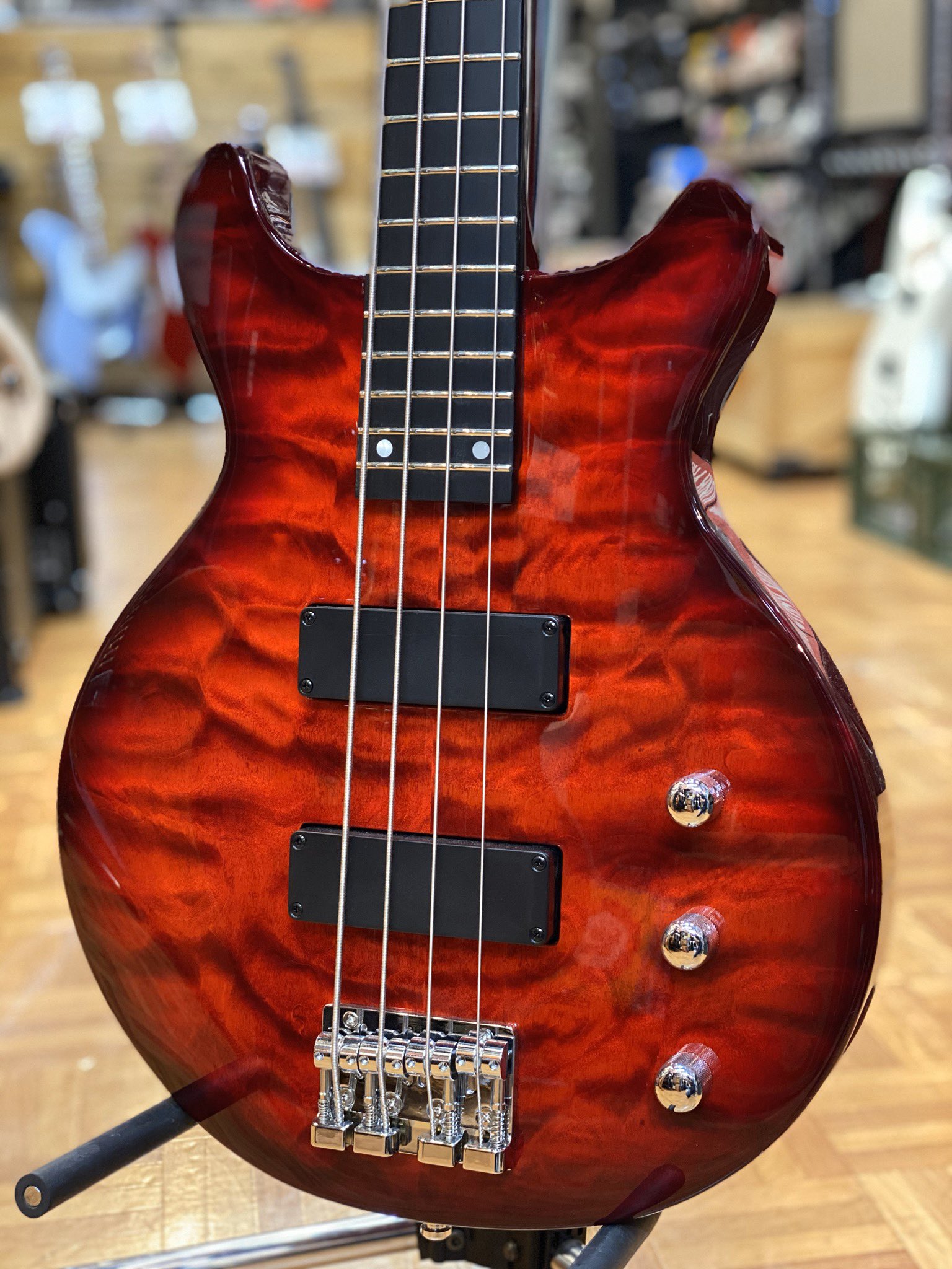 激レアESP LUNASEA J FIRE RED デッドストック ESP J-TVB-V バッファー搭載 -Fire Red- LUNA SEA - メルカリ