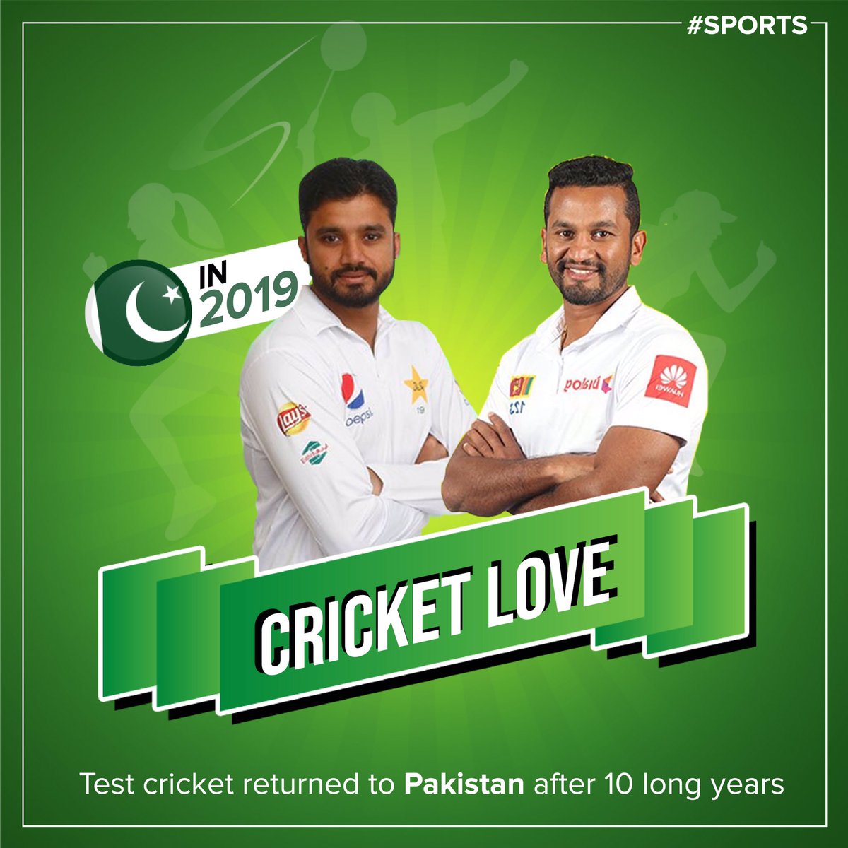 HouseOfPakistan's tweet photo. Pakistan has achieved alot in the year 2019 relating to sports, travel, science, education etc.
Let's have a look
Test cricket returned to Pakistan after 10 long years.
#pakistanin2019 #Pakistan #sports https://t.co/wEWbGfNPXj
