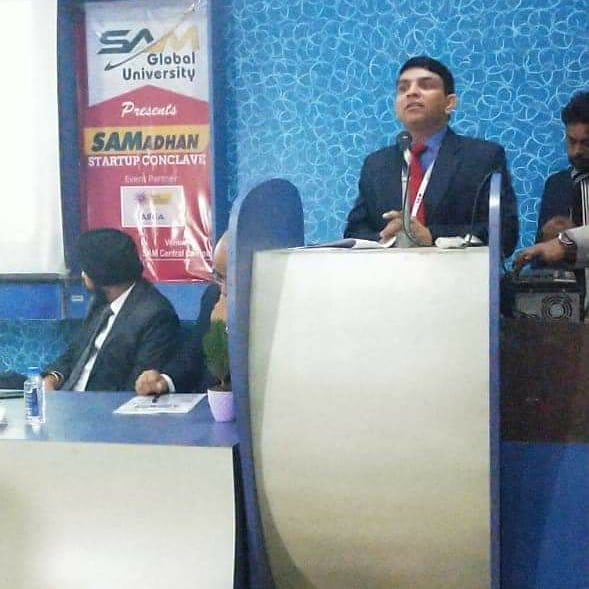 Deeksha14969239's tweet photo. #startup #entreprenuership #bhopal #samgroup
Today #SAMGlobalUniversity successfully organised SAMadhan Startup Conclave 2020. https://t.co/sLoT6a1EEb