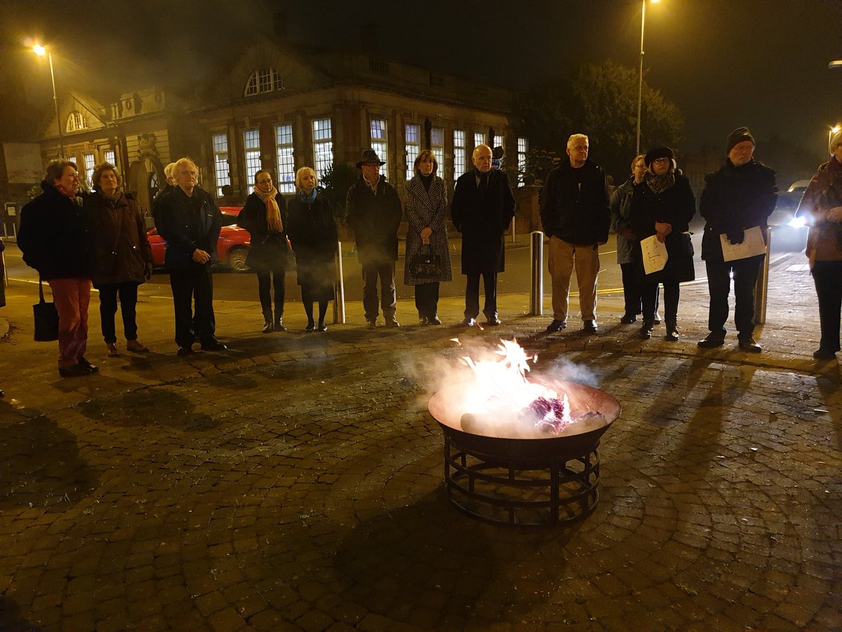 women4erdington's tweet photo. An honour to take part in the #HolocaustRemembrance event organised by #EveryoneErdington on Saturday on the village green & in #ErdingtonLibrary. A beautiful & moving ceremony & thanks to Rabbi Margaret Jacobi for sharing her father's powerful story with us. https://t.co/DSZk0g7ozX