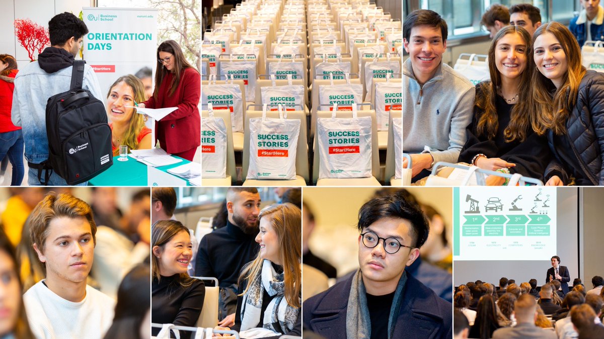 EU_group's tweet photo. What an exciting week we've had! 😊 EU Barcelona was full of new faces and exciting talks! 🌏 Welcome to EU everybody, we are excited to be part of your new journey!❤️ #ExperienceEU https://t.co/qaKSSDPWZD
