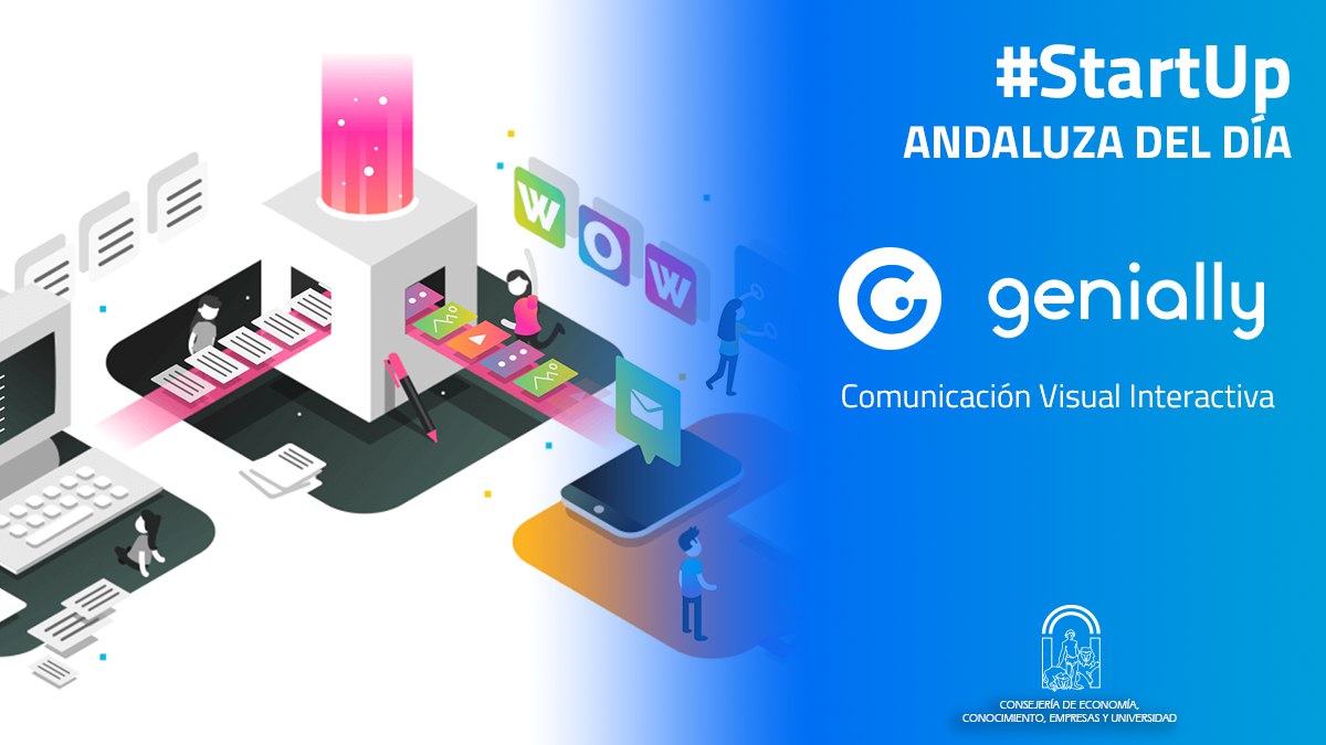 📲#StartUpAnd del día ⬇

🎨 <a href="/genially_es/">Genially (Español)</a> es una empresa cordobesa referente en la creación de historias visuales y experiencias de comunicación, premida en los Global Edtech Startup Awards en <a href="/Bett_show/">Bett Global</a> (#Londres).

📲 Conócelos aquí 👉 genial.ly