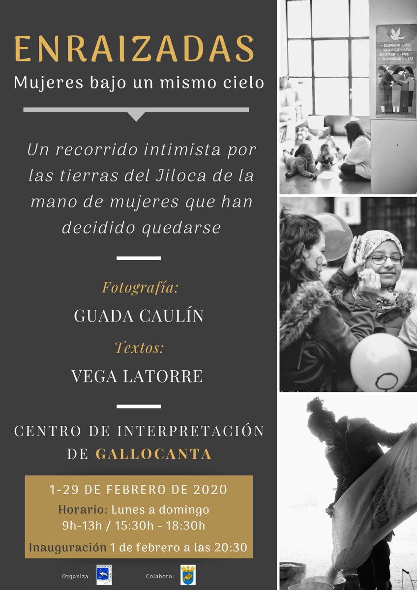 _alfonsita's tweet photo. Primera incursión en la Provincia de Zaragoza.
#Enraizadas estará todo el mes de febrero en Gallocanta, nos hace muchísima ilusión ☺️
El sábado 1 será la inauguración, os esperamos!
#mujerrural #Jiloca #Gallocanta https://t.co/SNX1w26DTw