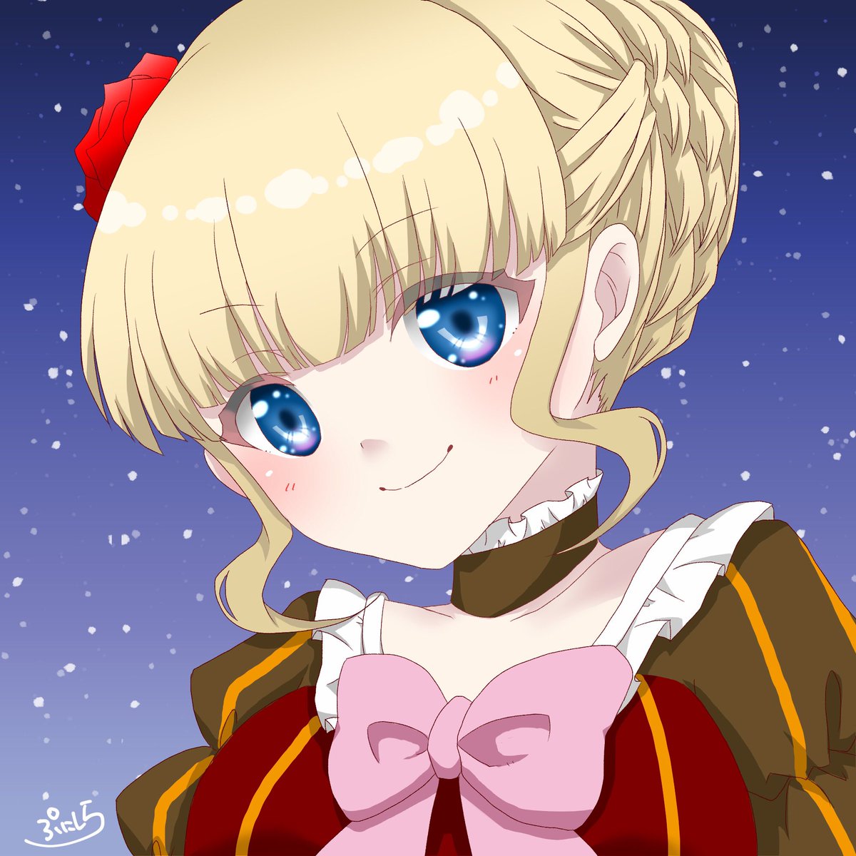 ぷにしら イラスト در توییتر うみねこのなく頃に ベアトリーチェ 久しぶりのちゃんとしたベアトかもしれません イラスト うみねこのなく頃に