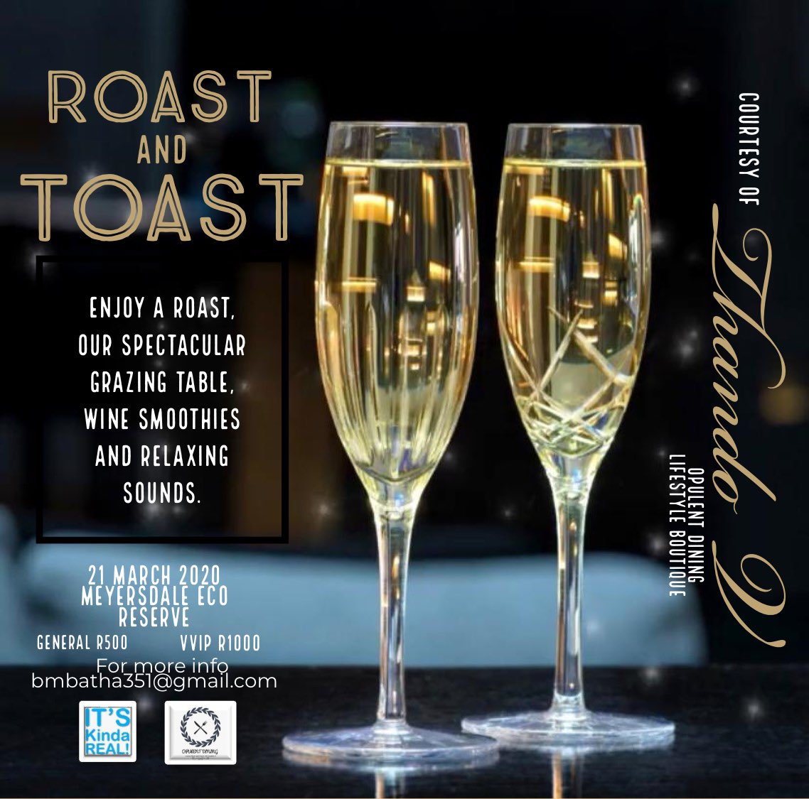 BrendanVent's tweet photo. March 21🍷🍷🍷🍷...
it’s at Meyersdale Eco Estate, 
south of jhb. 
The general ticket is R500 VVIP is R1000.
#WineTastinWithSthe🔥👌🏾🍷
Can a girl get some Love in association with
@Vokzman @trustysthembile https://t.co/6ja8tvAhrw https://t.co/tZbC3S1Gj5