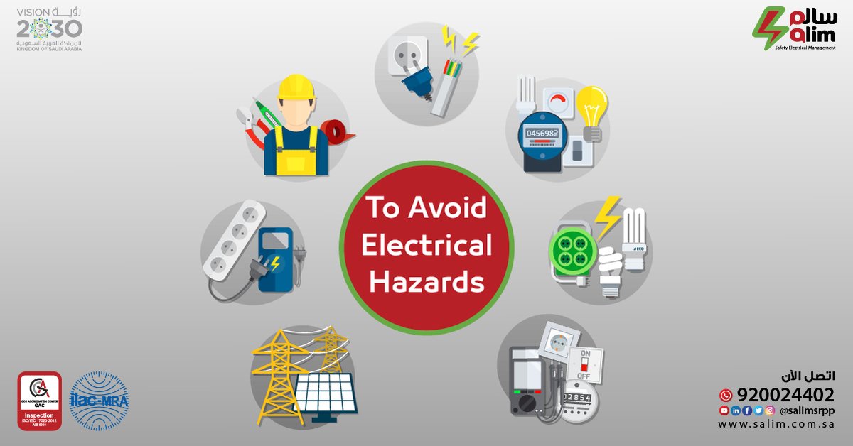 salimSRPP's tweet photo. ⚠️One of the most #important ways to #prevent electrical #current hazards is to perform regular maintenance of electrical appliances and repair #damaged ones.
#SalimService https://t.co/0DJfp0eXdL