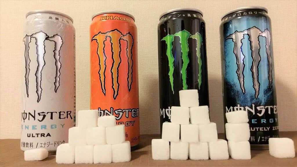 分かりやすいから見てみて！飲み物に含まれている砂糖の量www