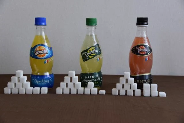 分かりやすいから見てみて！飲み物に含まれている砂糖の量www