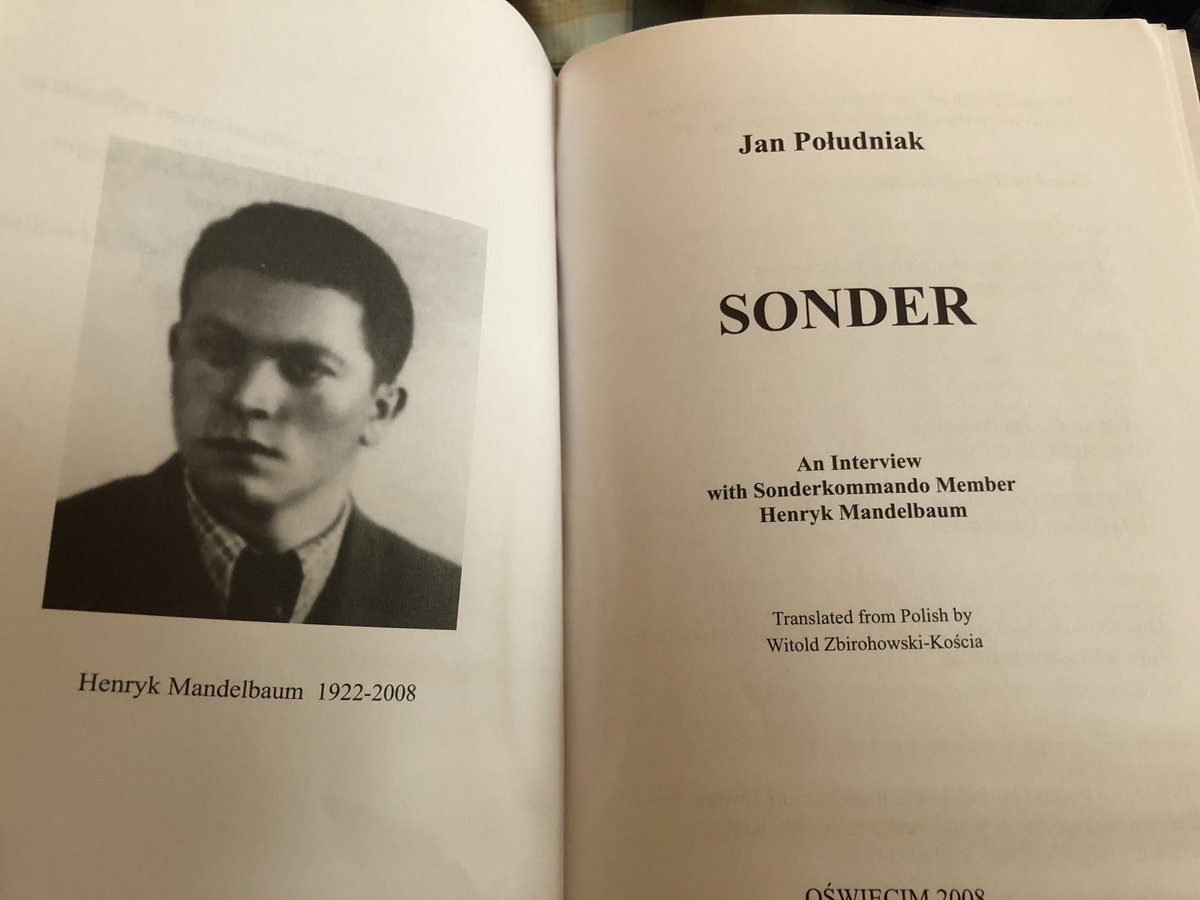 Jan Poludniak - Sonder an Interview with Sonderkommando Member Henryk Mandelbaum
