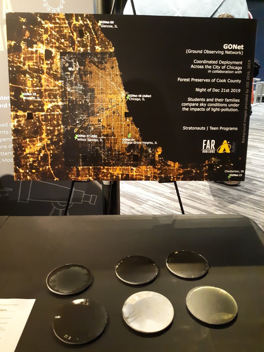 JenniferYuen1's tweet photo. Congratulations to @AdlerPlanet's @adlerteens #Stratonauts on their successful "Pop-up" talks (like a poster session) about their research on #lightpollution last Saturday!
@SavingOurStars, @Lunarheritage, @howelljms, @StBrianAerial https://t.co/3xBPFnSkje