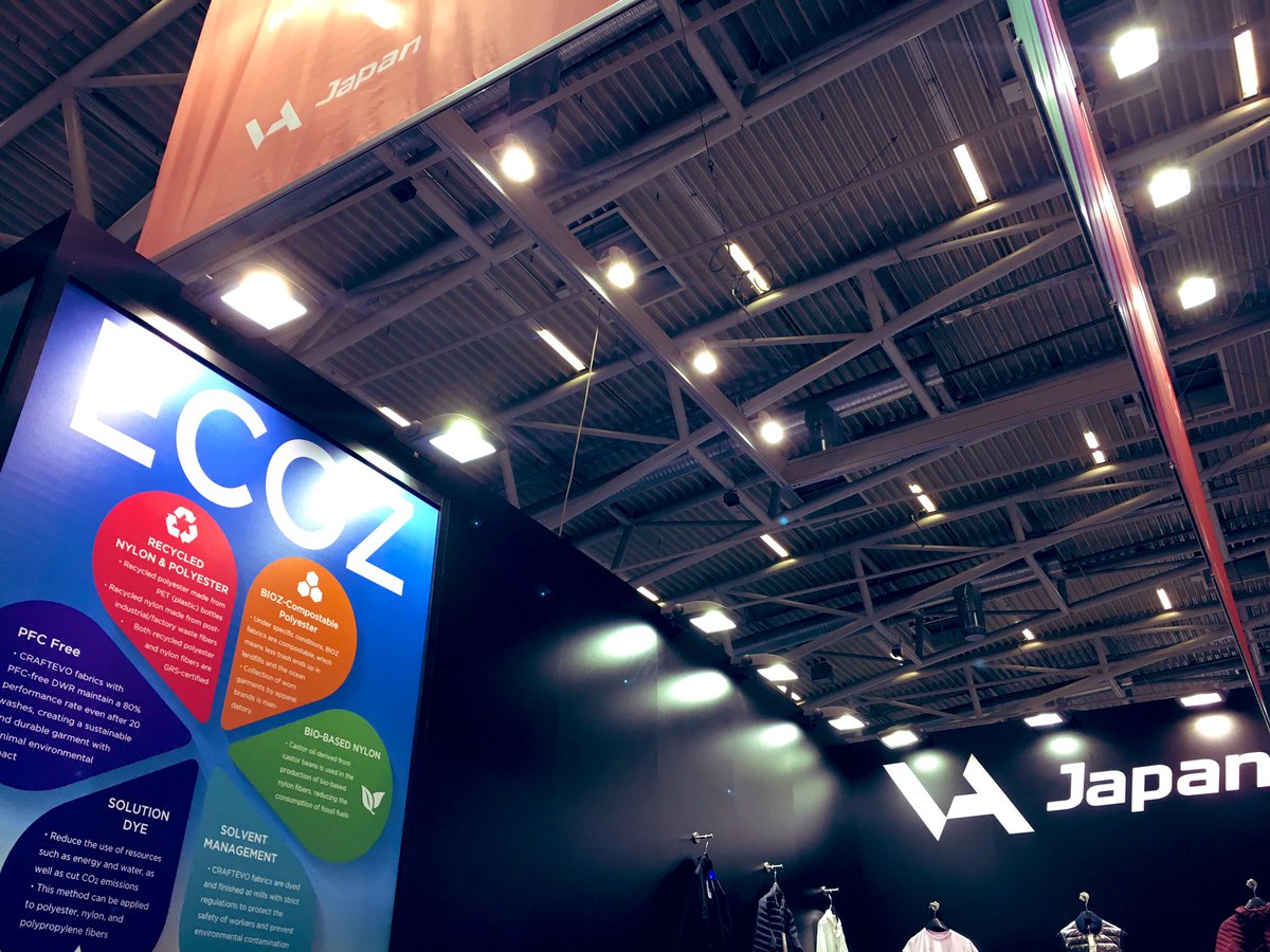 craftevo's tweet photo. Welcome to the 2nd day of #ispomunich ! Please come by our booth in Hall C2, no. 432. #japanfabrics #japantextiles https://t.co/4MxUBA7mV9