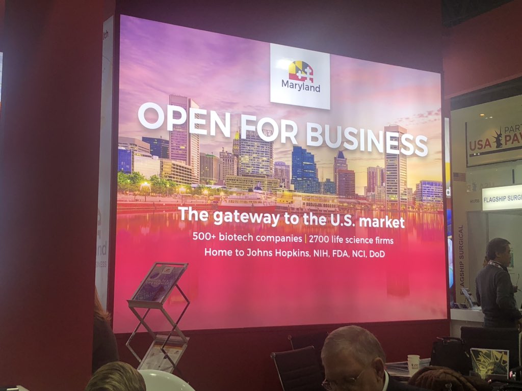 Robin_GetReal's tweet photo. Get Real Health is at #ArabHealth2020 with the State of Maryland #mdcommerce booth H1.G58 https://t.co/m1kas3rDaK
