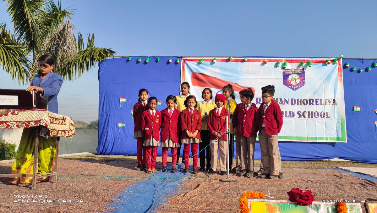 WorldRoshan's tweet photo. Republic Day Celebration 2020 https://t.co/pxJ3wHltCj