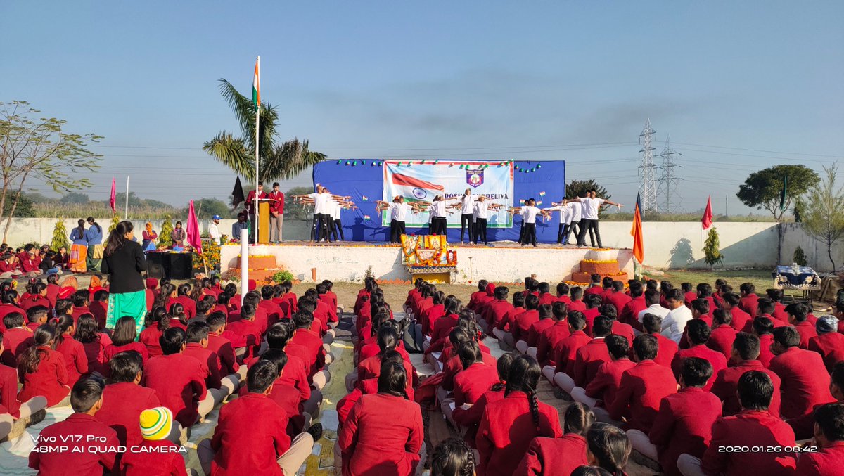 WorldRoshan's tweet photo. Republic Day Celebration 2020 https://t.co/pxJ3wHltCj