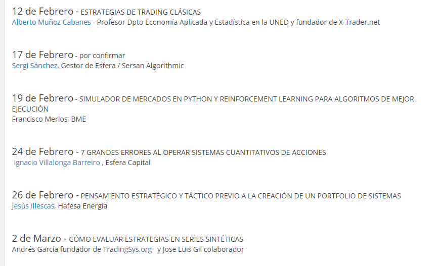 rupertacho's tweet photo. Ya tenemos el listado de conferencias de @ROBOTRADERworld 2020
https://t.co/I4miF6Hxyc
El 3 de Febrero nos vemos en la Presentación https://t.co/MFZx1Oftay