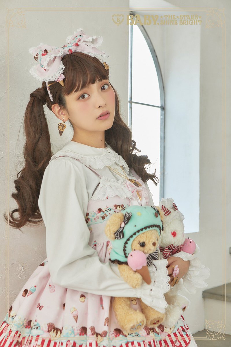 ☆BABY新作情報☆】くみゃちゃんのSweet Ice Cream柄JSKⅡピンクを上坂
