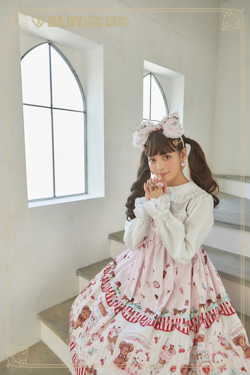 ☆BABY新作情報☆】くみゃちゃんのSweet Ice Cream柄JSKⅡピンクを上坂
