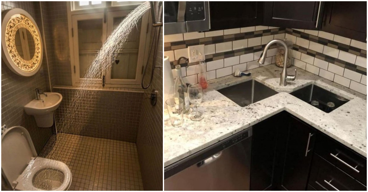 lifestyle_etern's tweet photo. These people wouldn't know home design if it hit them in the face 🤦‍♂️ 😏Check out these hilarious home design fails 👀🤣#secondlook #youhadonejobtodo