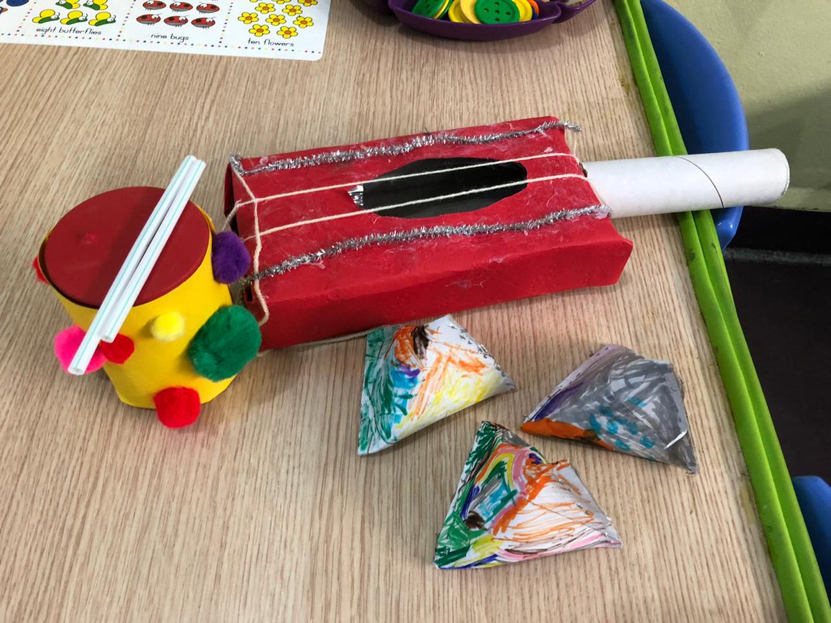 LwisCiS's tweet image. #LWIS_CiS’s KG3 learners use different shapes from different materials to create their own #musical_instruments #LWIS_Network
