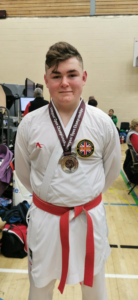 netnoonoo's tweet photo. Well wat can I say my lad fought awesome yesterday at his first competition back this year at the Liverpool open championships he came away with 2nd in team kumite and 2nd in individual kumite, fighting his way thro many competitors to the final so Proud of you tay https://t.co/ATHQiow9GY